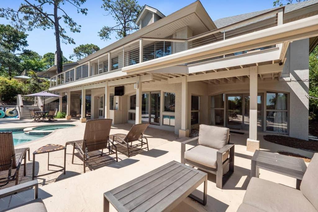 7 Black Duck - Top Notch Views & Amenities In A Private Oceanfront Oasis Хилтон-Хед-Айленд Экстерьер фото