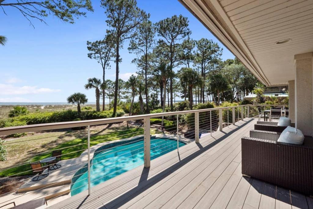 7 Black Duck - Top Notch Views & Amenities In A Private Oceanfront Oasis Хилтон-Хед-Айленд Экстерьер фото
