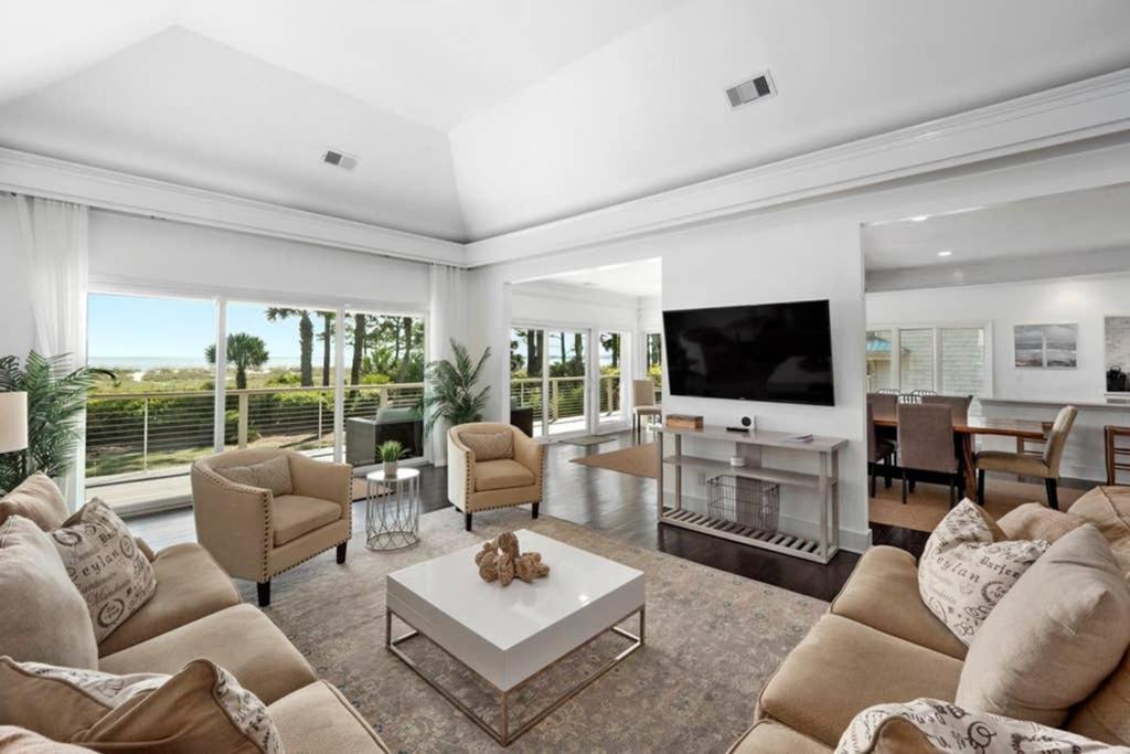 7 Black Duck - Top Notch Views & Amenities In A Private Oceanfront Oasis Хилтон-Хед-Айленд Экстерьер фото